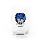 nya-mew（ニャーミュー）のミューゲイザー (meowGAZER) Water Glass :front