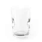 dahlia shop SUZURIのコロン （両面） Water Glass :front