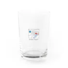 気象ちゃんのSeiko-Totei （西高東低） Water Glass :front