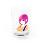 さなたのおみせだよのおなの子 Water Glass :front