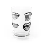 限界屋のお口くん Water Glass :front