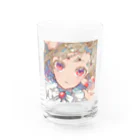 ゆずたろの献身 Water Glass :front