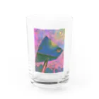 長田秀敏のストーンヘッド Water Glass :front