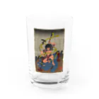 nidan-illustrationの"武者絵" 3-#1 Water Glass :front