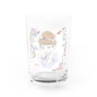 ふぅちゃんイラストのケーキちゃん Water Glass :front