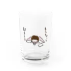 ちんちくりんのおみせの「もうちょっと起きてる」シリーズ Water Glass :front