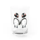 penguininkoの手繋ぎケープペンギンのカップル🐧❤️🐧 Water Glass :front