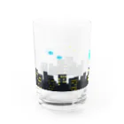 そのへんの黒猫の空の魚 Water Glass :front