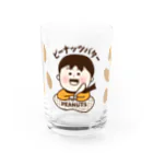 モンペル市場のピーナッツバターボーイ Water Glass :front