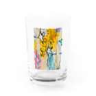 ヒラモトユミエの星屑を集めて Water Glass :front