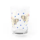 vt_tomomariのまゆ猫 Water Glass :front