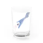 Kitarouの尾ビレ Water Glass :front