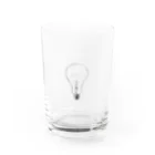 カタナシ　ウミのlight bulb Water Glass :front