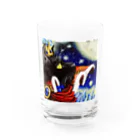 ＊Senga＊の黒猫の誓い Water Glass :front