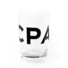 大のCPA Water Glass :front