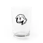 uncle momoの【uncle momo】ロゴ Water Glass :front