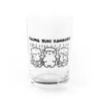 サウナ好きのカワウソの新サウナ好きのカワウソたち Water Glass :front