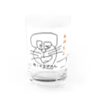 渋怪民ニコ生会@黒子のP王子画伯 ド●●●ん Water Glass :front