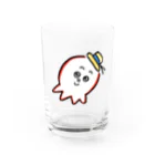 びろひんのお店の紳士なたこ Water Glass :front