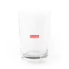 HEYSHOPS369MANのKamata box logo Water Glass :front