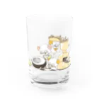 旅する#ひつじですの旅するひつじのCOFFEE Water Glass :front