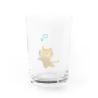 めいどいんおばけのおよげ！ねこちゃんず トラ Water Glass :front