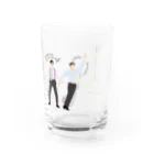 よしもと芸人オフィシャルショップのzakkaYOSHIMOTO おいでやすこが Water Glass :front