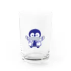 瑞谷　蛍のぺんのすけ(アロハのすがた) Water Glass :front