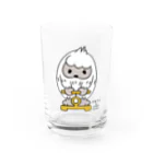 イラスト MONYAAT のはいきんりょくチェック L Water Glass :front