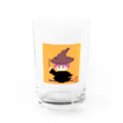 マルポロの素敵な夜の魔女っ子ちゃん Water Glass :front