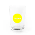 PのCIRCLE YELLOW. グラス前面