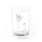 コッアーラ星人のコアラさんたち Water Glass :front