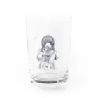 くまちくまお屋さんのゲラゲラデコラチャン Water Glass :front