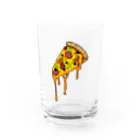 ベニのチーズドロドロピザ Water Glass :front