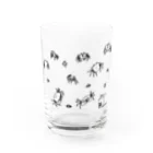 かえるはるきのこ（RURUKO)のバンパイヤクラブかわいい Water Glass :front