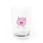 ブサかわ動物itemのぶたくん Water Glass :front