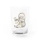 nekojamのただいま充電中 Water Glass :front