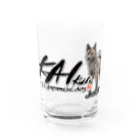 オリジナル工房プリントンの甲斐犬 イラストプリント Water Glass :front