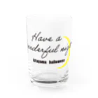 北山ハロウィンのwonderful night Water Glass :front