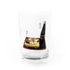 脂身通信Ｚのときめき晩酌セット（お寿司と日本酒・冷酒） Water Glass :front