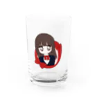 かわいいもののおみせ　いそぎんちゃくのブレザー制服ちゃん Water Glass :front