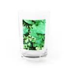 プリュネルビジューの幸せを引き寄せる四つ葉のクローバー🍀 Water Glass :front