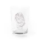 夜店のセーラー服地雷系女子 Water Glass :front