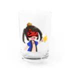 てんぐちんの酒クズ妖怪てんぐちん Water Glass :front