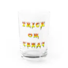 Planet EvansのCandy Cone Trick or Treat Water Glass :front