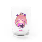 Rimε・●・зstoreのぷりんちゃん Water Glass :front