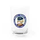 Lynx Highland shopのりんくすちゃん空軍士官 Water Glass :front