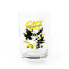 LONESOME TYPE ススの猫が世界を支配する（黄） Water Glass :front
