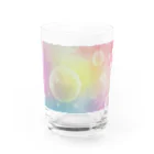 気まぐれshop　haruchonのきらきら輝く　ヒーリングアート Water Glass :front