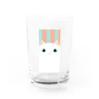 SHOP ベアたんのしろねこさん Water Glass :front